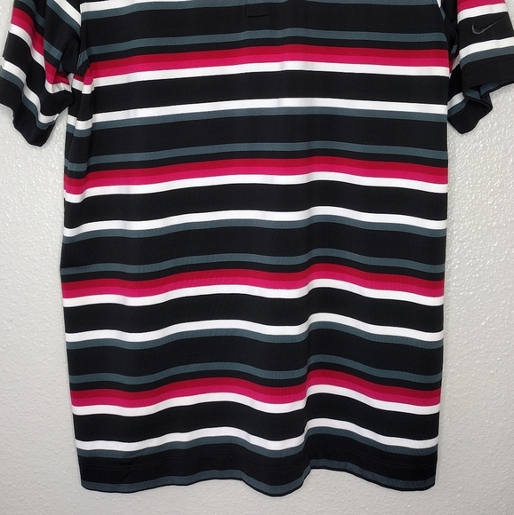 Nike Golf Tour Performance Striped Men's Polo Shirt - Picture 5 of 13